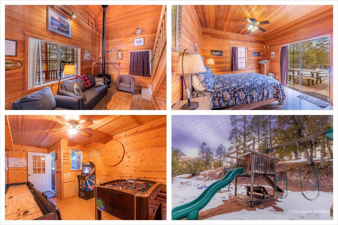 Cabin #4 The Wolves Den - Pet Friendly- Sleeps 6 - Playground & Game Room Payson Εξωτερικό φωτογραφία